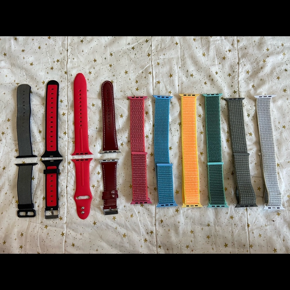Apple Watch Bands 42mm Lot of 10